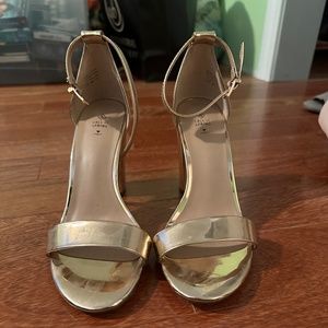 Rose gold heels size 7.5